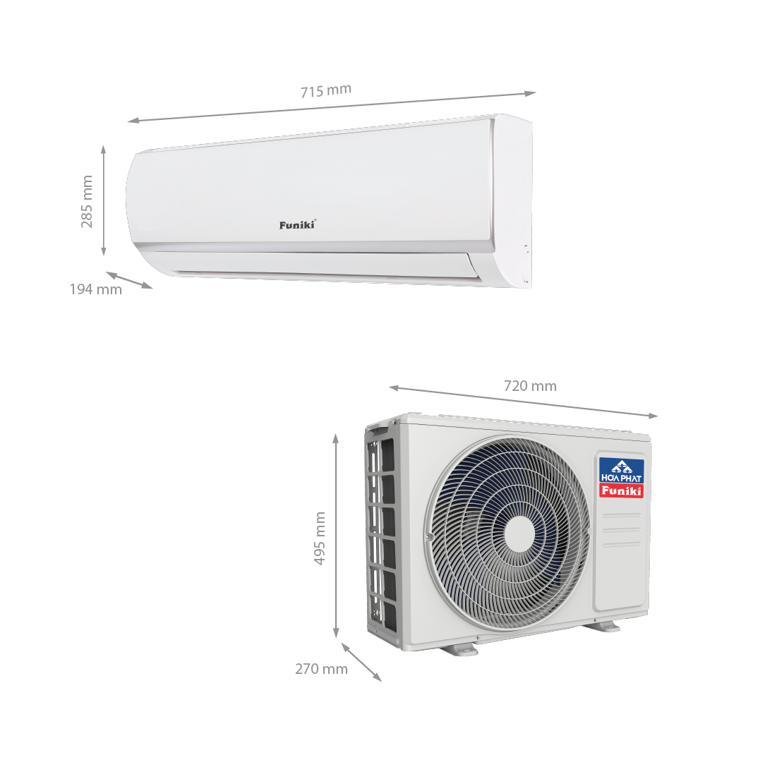 Điều hoà Funiki 9000BTU 1 chiều HSC 09TMU.ST3