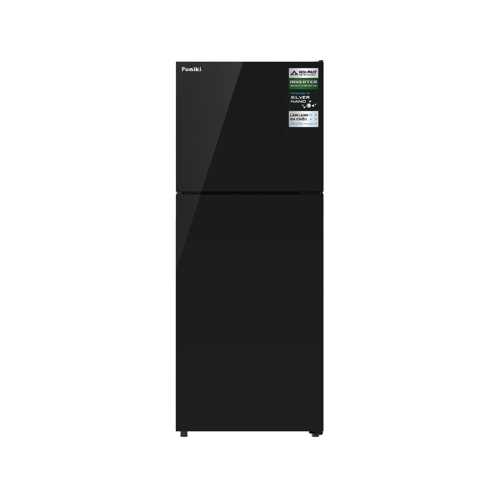 Tủ lạnh cánh kính Funiki Inverter HR T8209GB 209 lít