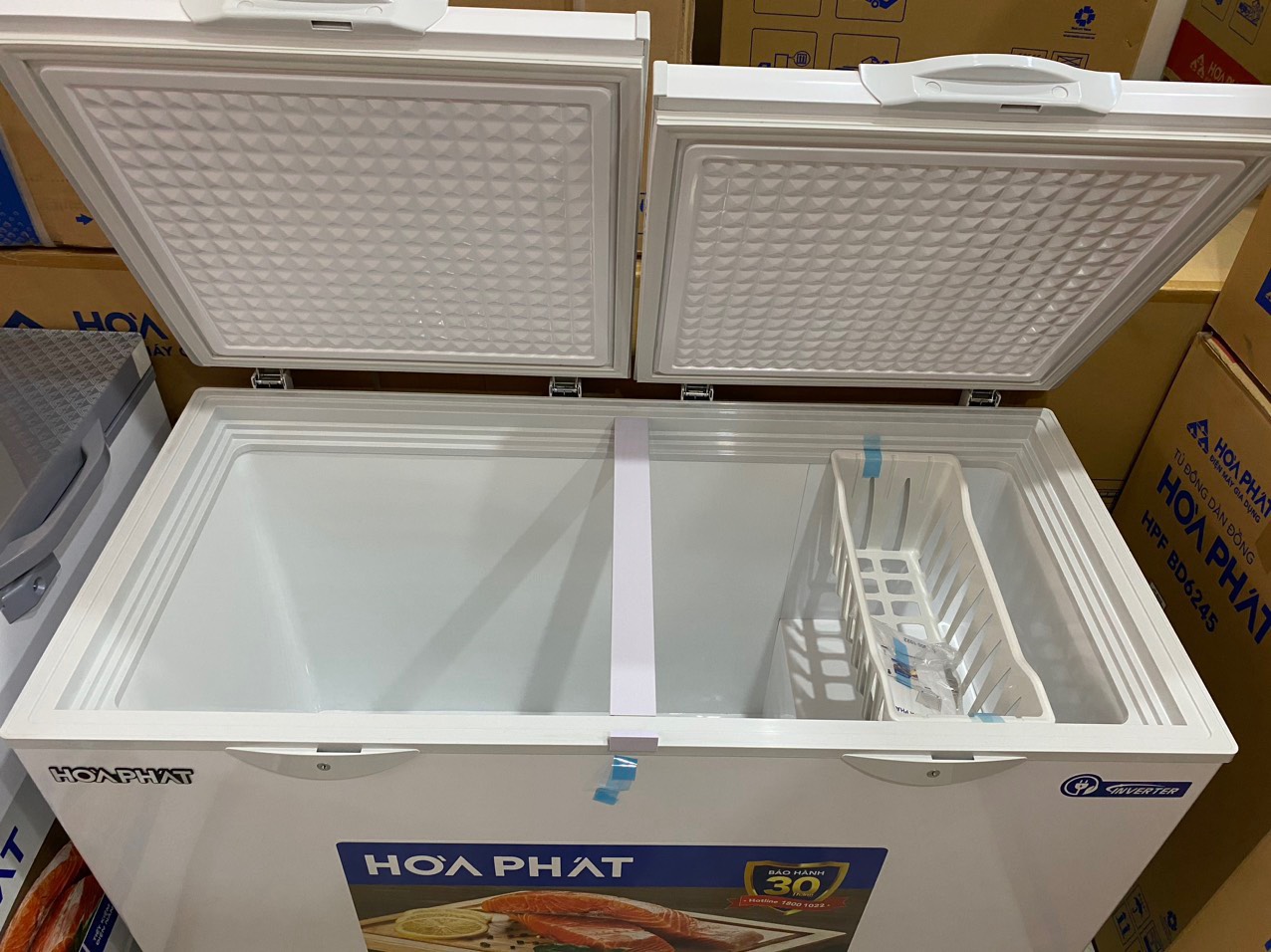 Tủ đông Hòa Phát HPF AD6352 352 lít DÀN ĐỒNG