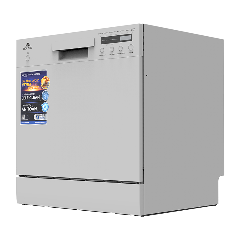 Máy rửa bát Hòa Phát 8 bộ HDS9812