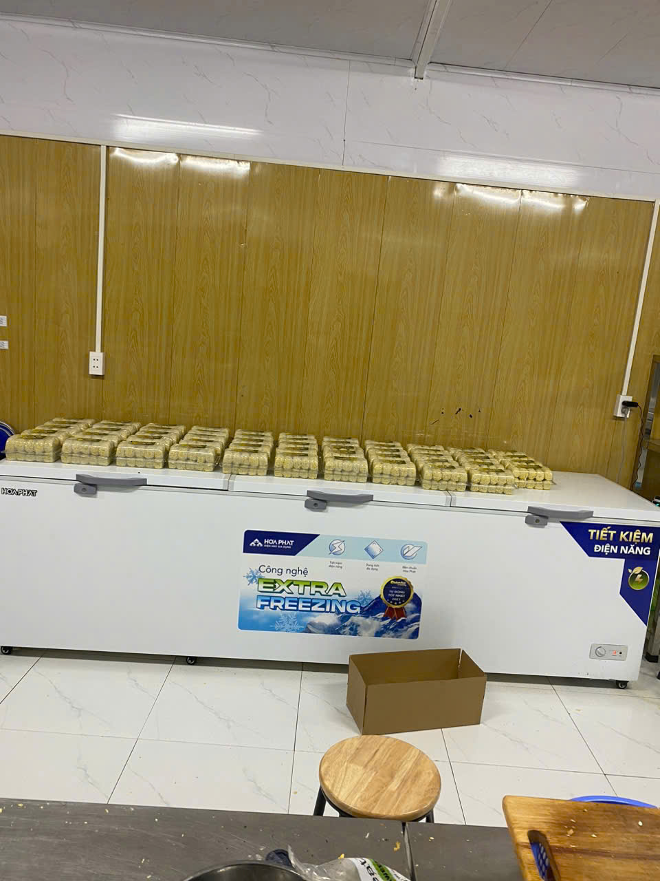 Tủ đông dung tích lớn Hòa Phát Inverter HPF AD81190 1218 DÀN ĐỒNG lít