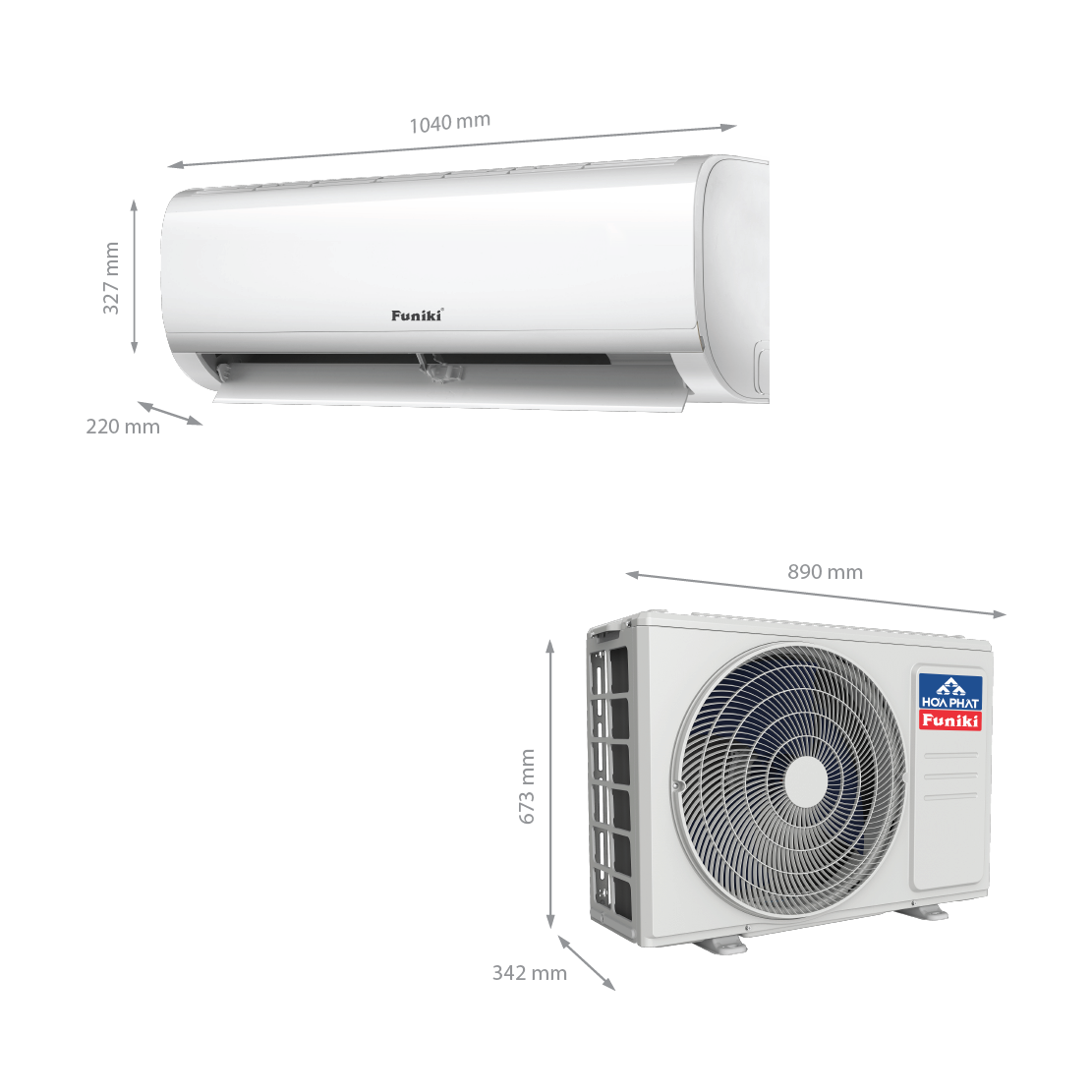 Điều hoà Funiki 1 chiều HSC 24TMU