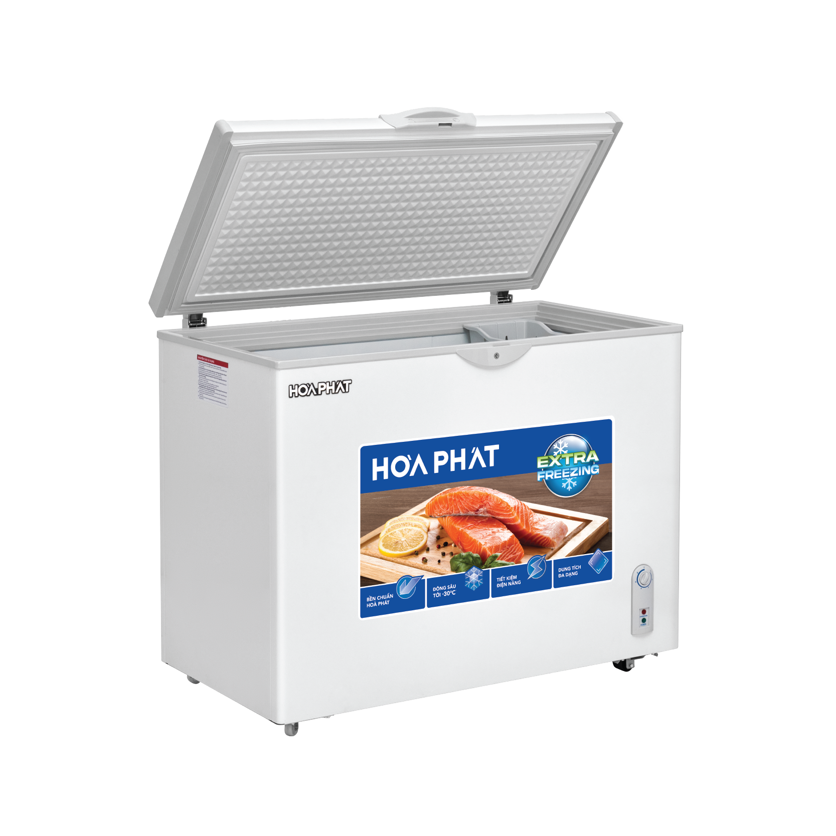 Tủ đông Hòa Phát HPF AD6252 252 lít DÀN ĐỒNG