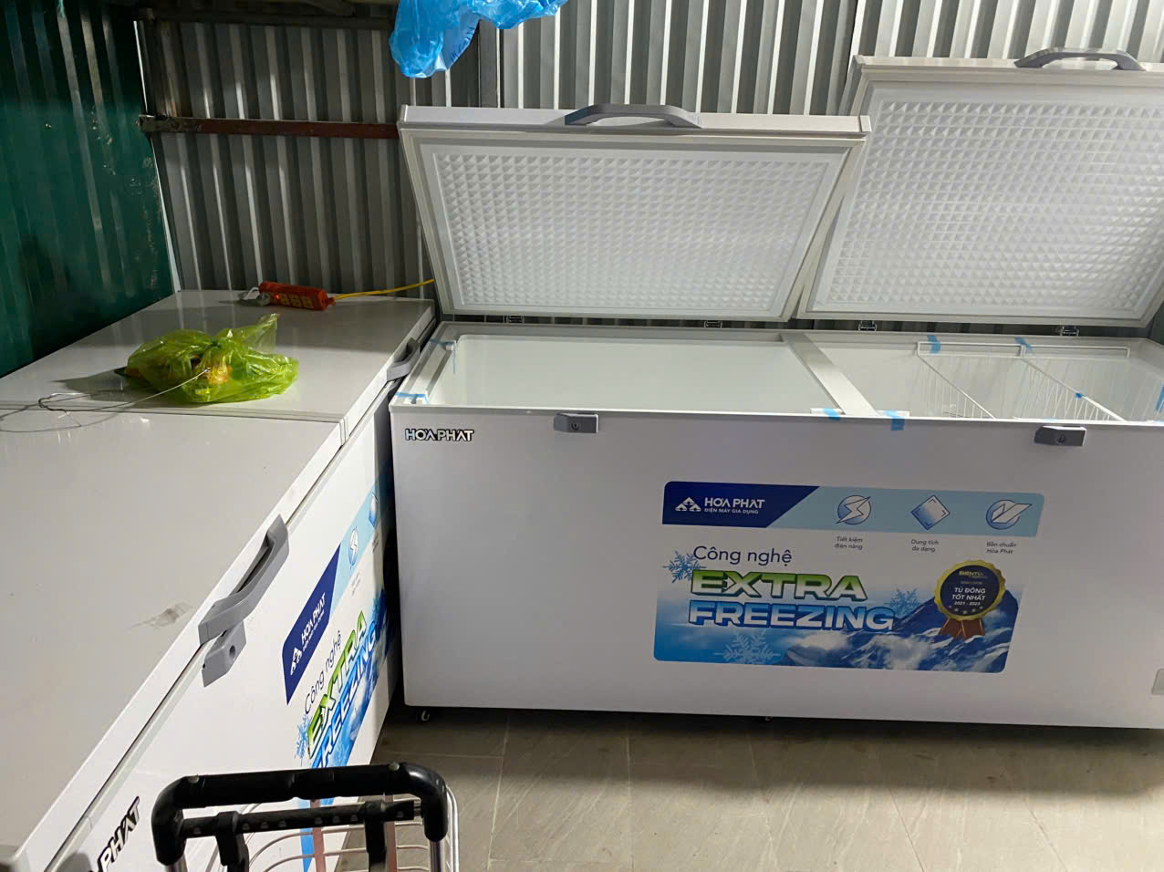 Tủ đông dung tích lớn Hòa Phát HPF AD6783.1 803 lít DÀN ĐỒNG