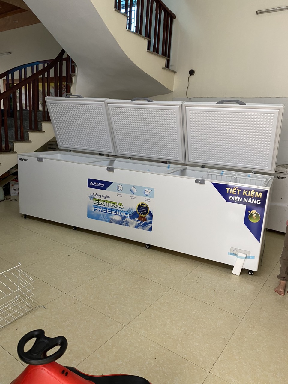 Tủ đông dung tích lớn Hòa Phát HPF AD61190 1190 lít DÀN ĐỒNG