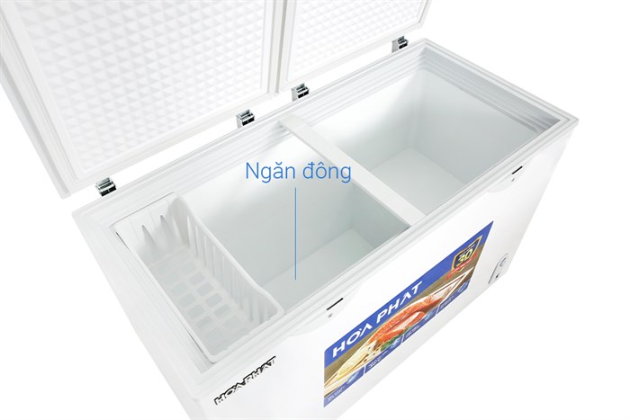 Tủ đông Hòa Phát HCF 666S1Đ2 352 lít DÀN ĐỒNG
