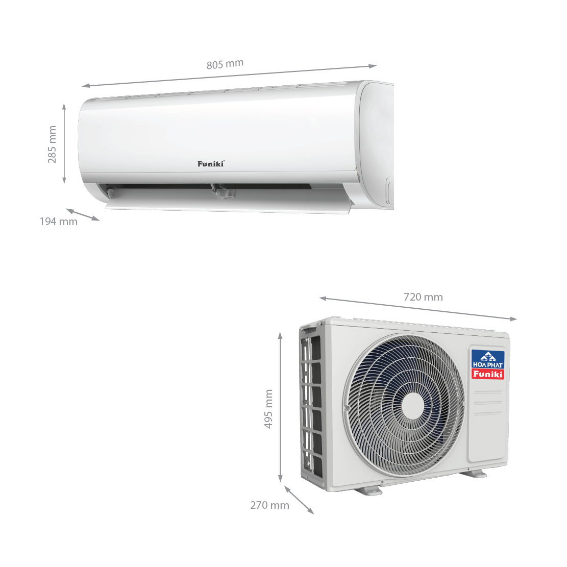 Điều hoà Funiki 2 chiều HSH 10TMU