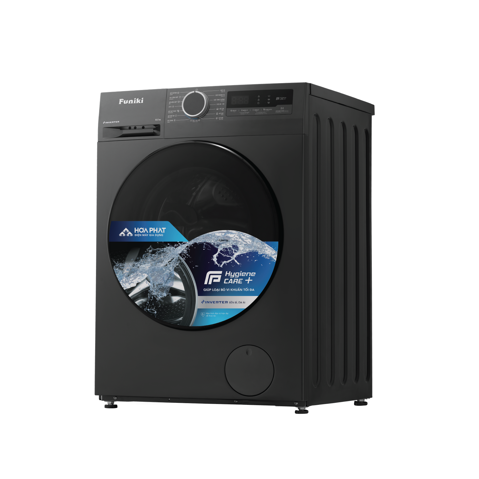 Máy giặt cửa trước Funiki HWM F8105ADG 10.5 kg