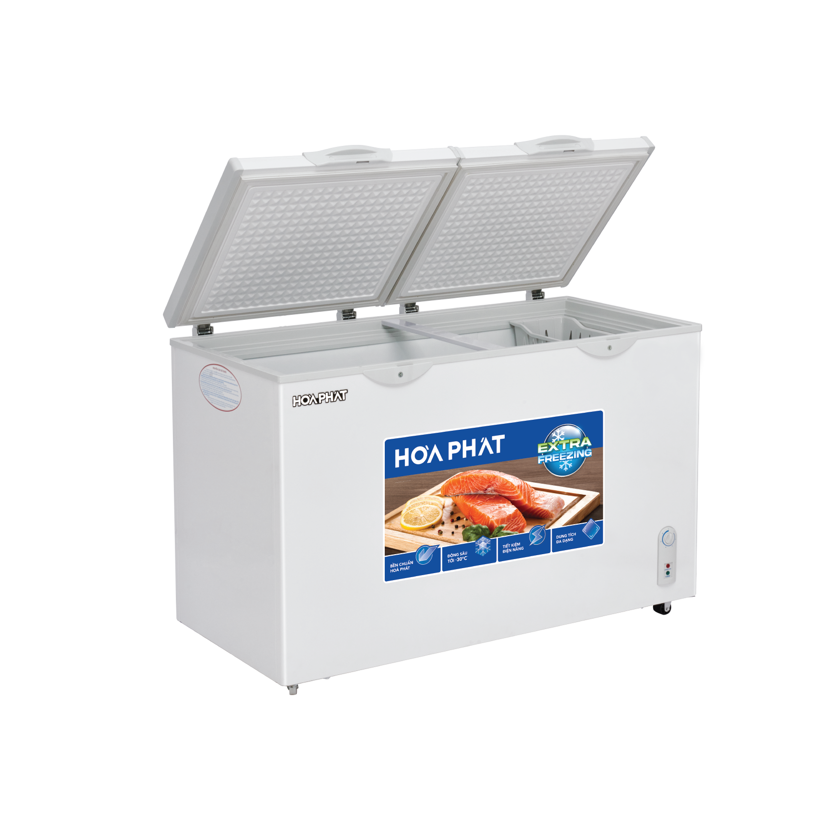 Tủ đông Hòa Phát HCF 656S2Đ2 271 lít DÀN ĐỒNG