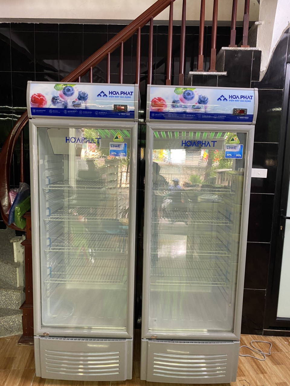 Tủ mát Hòa Phát HSR D6280 280 lít DÀN ĐỒNG