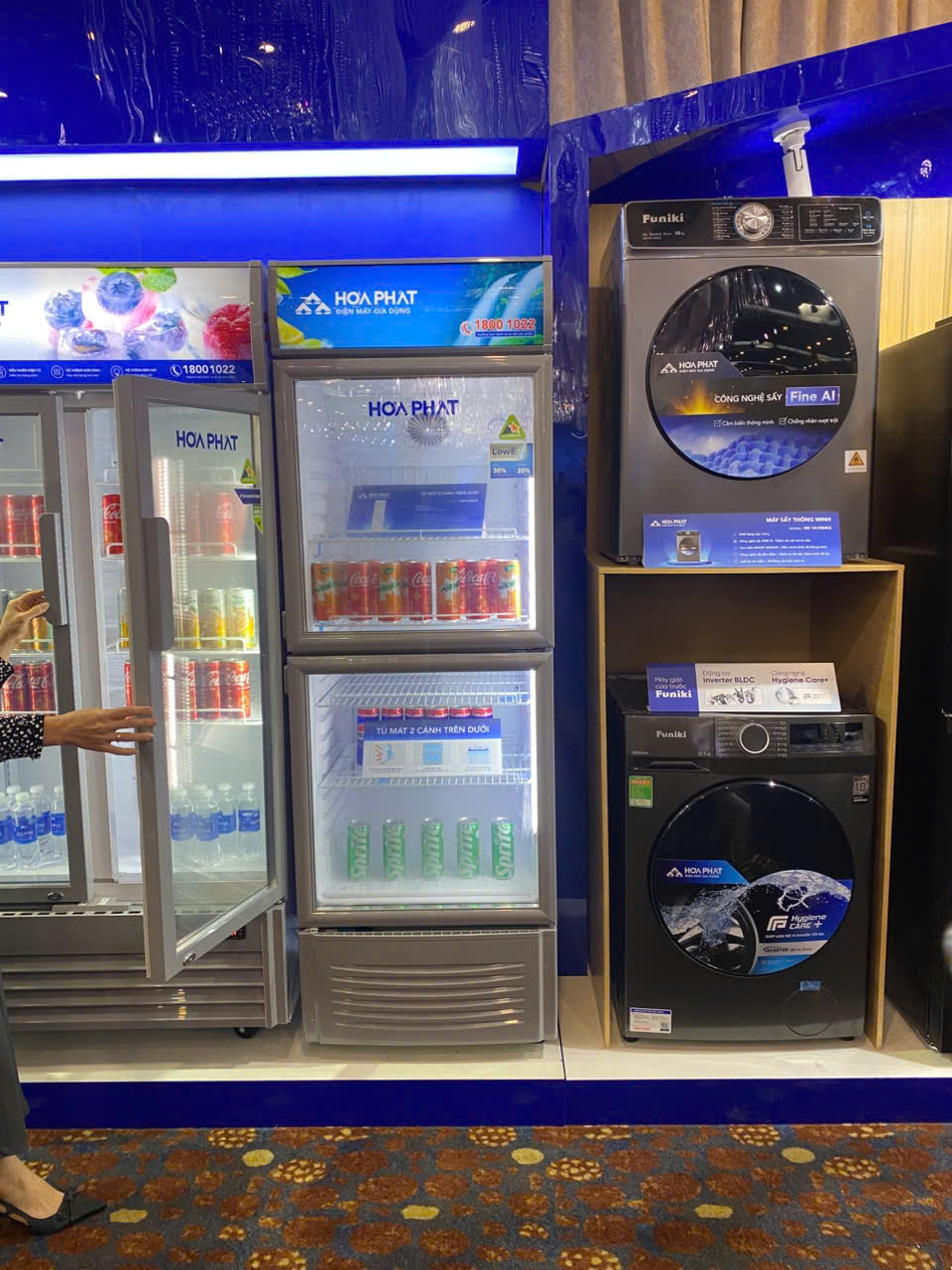 TỦ MÁT HÒA PHÁT 2 CÁNH TRÊN DƯỚI HSR S6280.Z