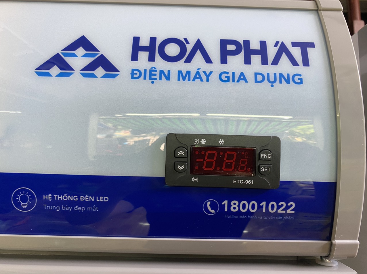 Tủ mát Hòa Phát HSR D6280 280 lít DÀN ĐỒNG