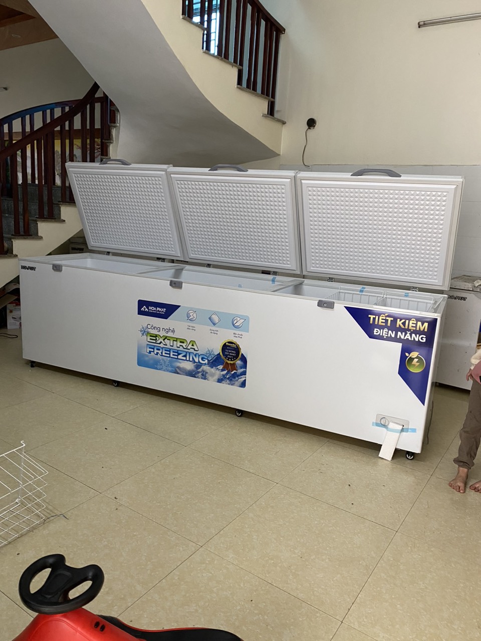 Tủ đông dung tích lớn Hòa Phát HPF AD61190 1190 lít DÀN ĐỒNG