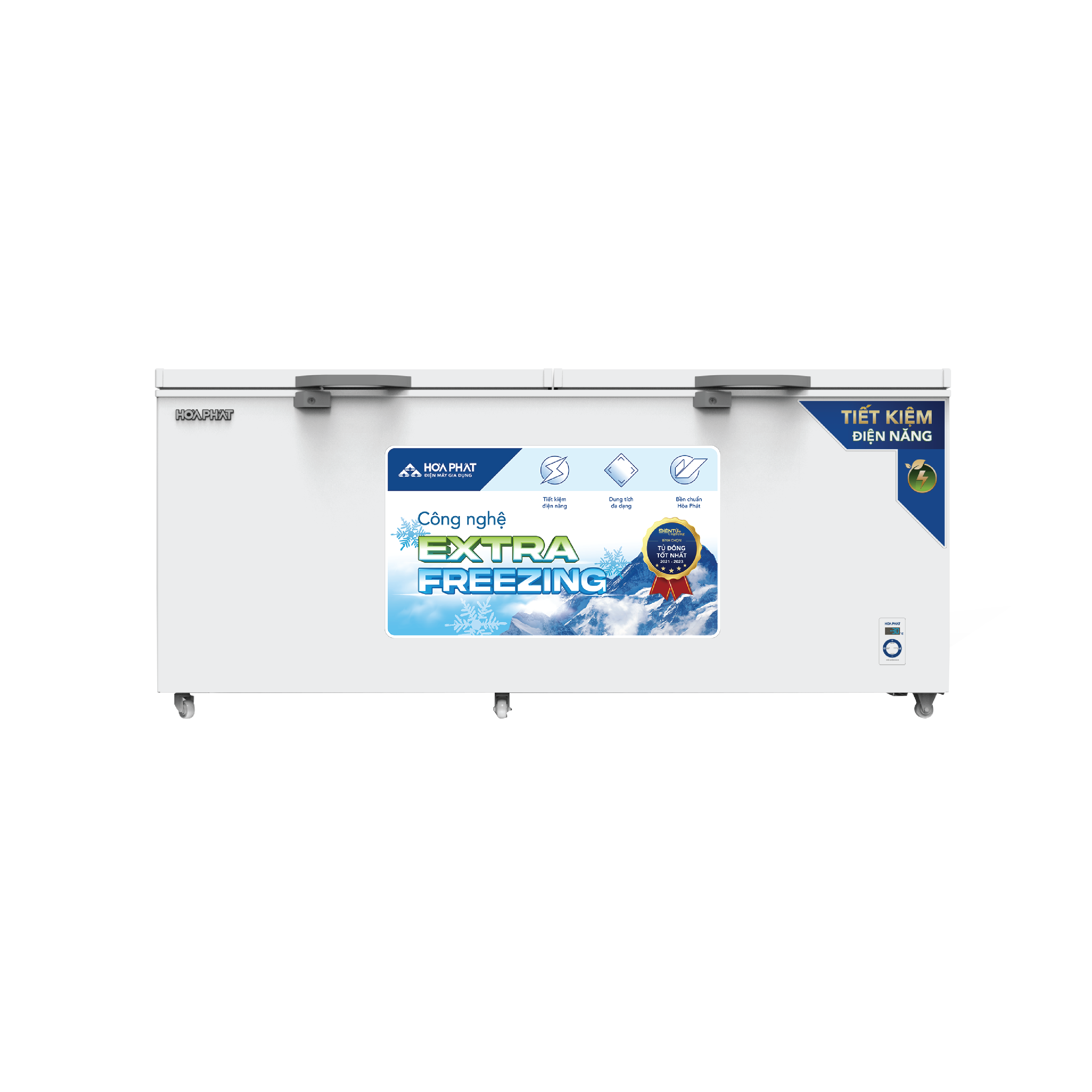 Tủ đông dung tích lớn Hòa Phát HPF AD6544.1 556 lít DÀN ĐỒNG