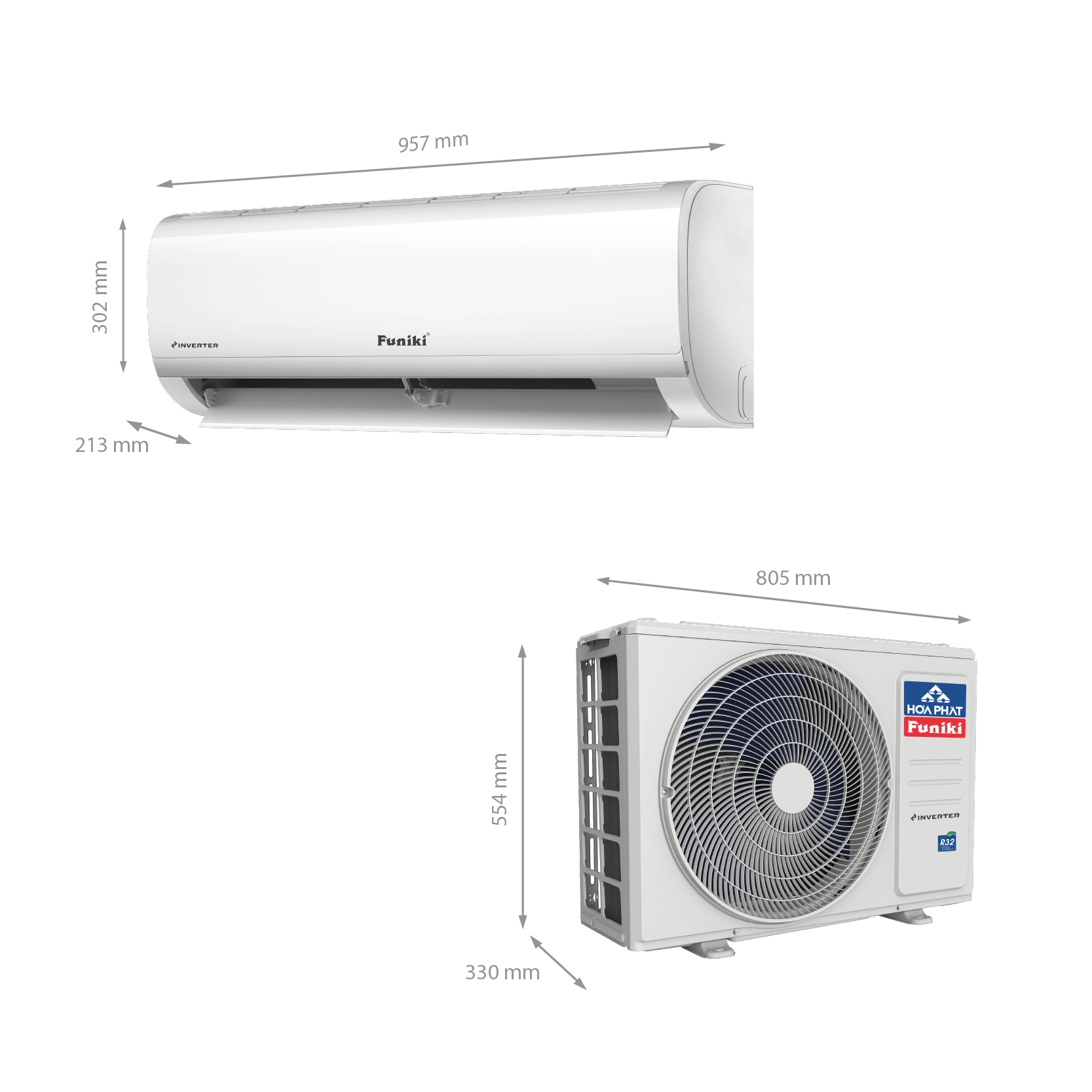 Điều hoà Funiki 2 chiều Inverter HIH 18TMU