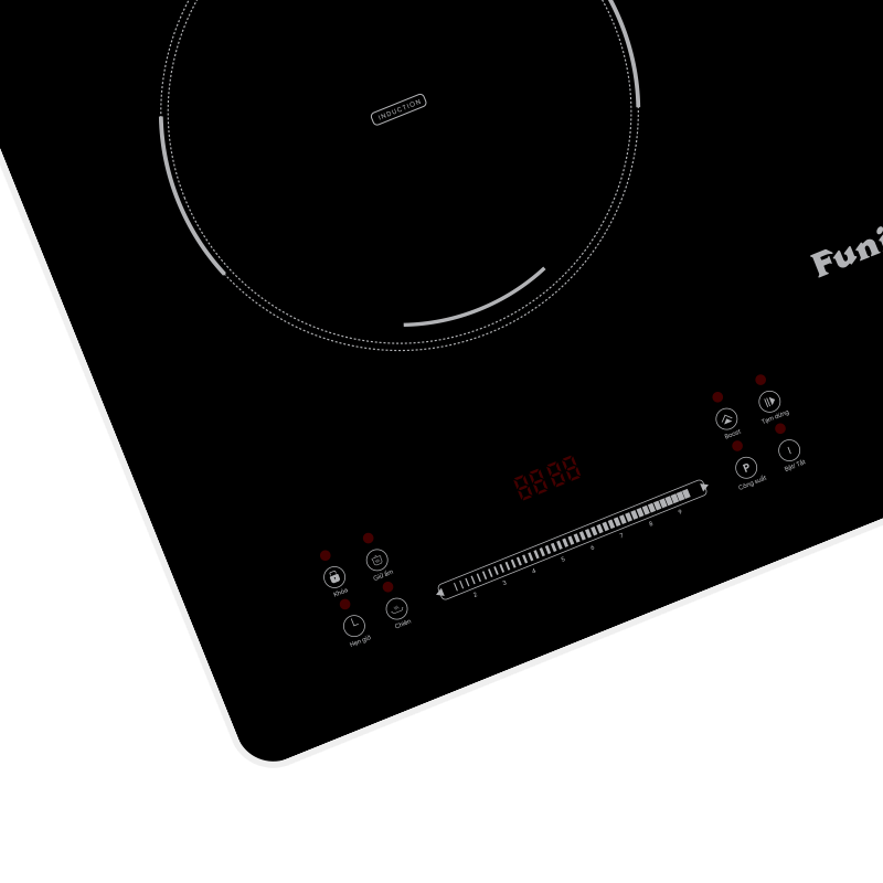 Bếp từ đôi Funiki HPC 3D12