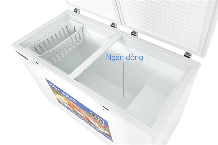 Tủ đông Hòa Phát HCF 666S1Đ2 352 lít DÀN ĐỒNG