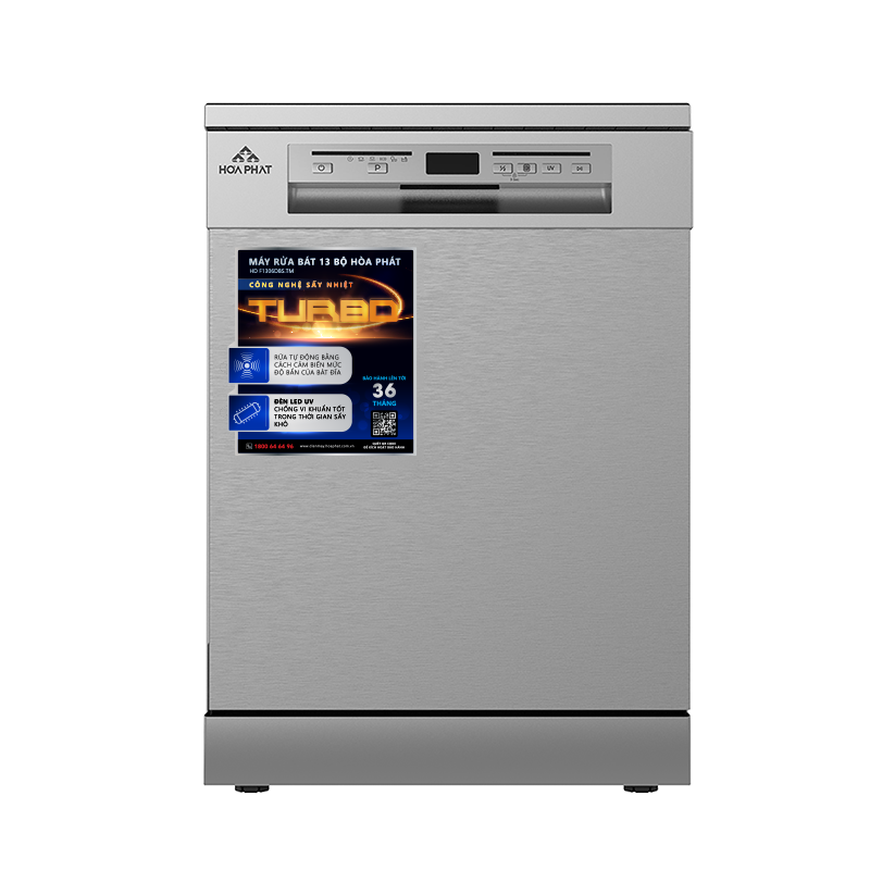 Máy rửa bát 13 bộ Hòa Phát HD F1306DBS.TM