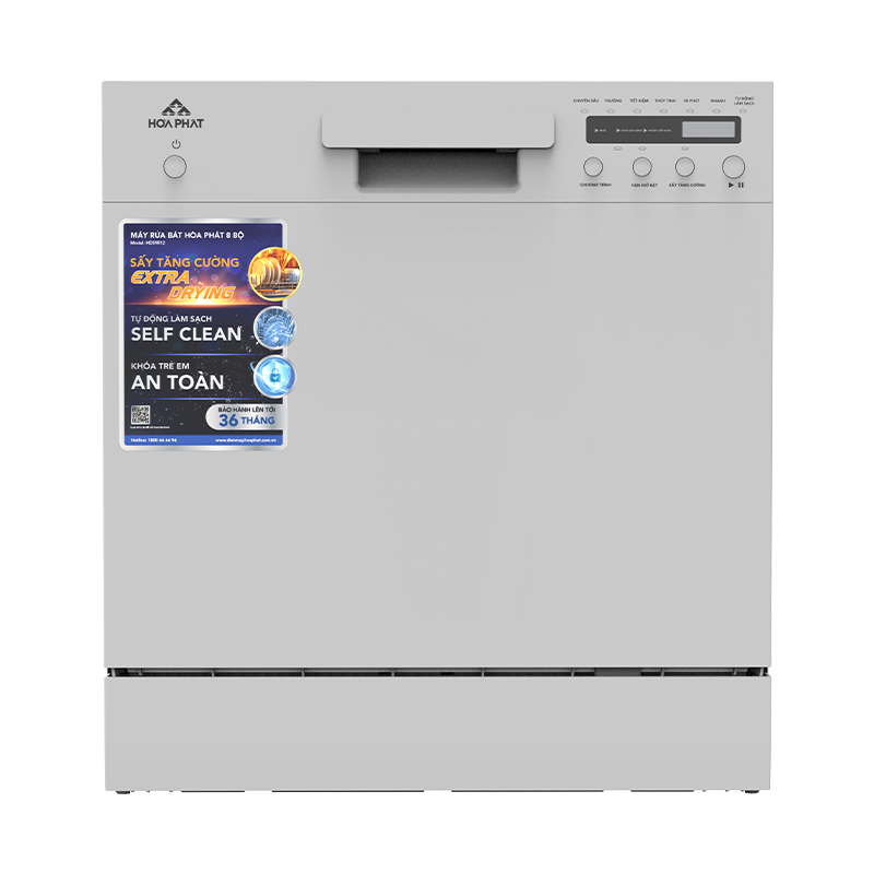 Máy rửa bát Hòa Phát 8 bộ HDS9812