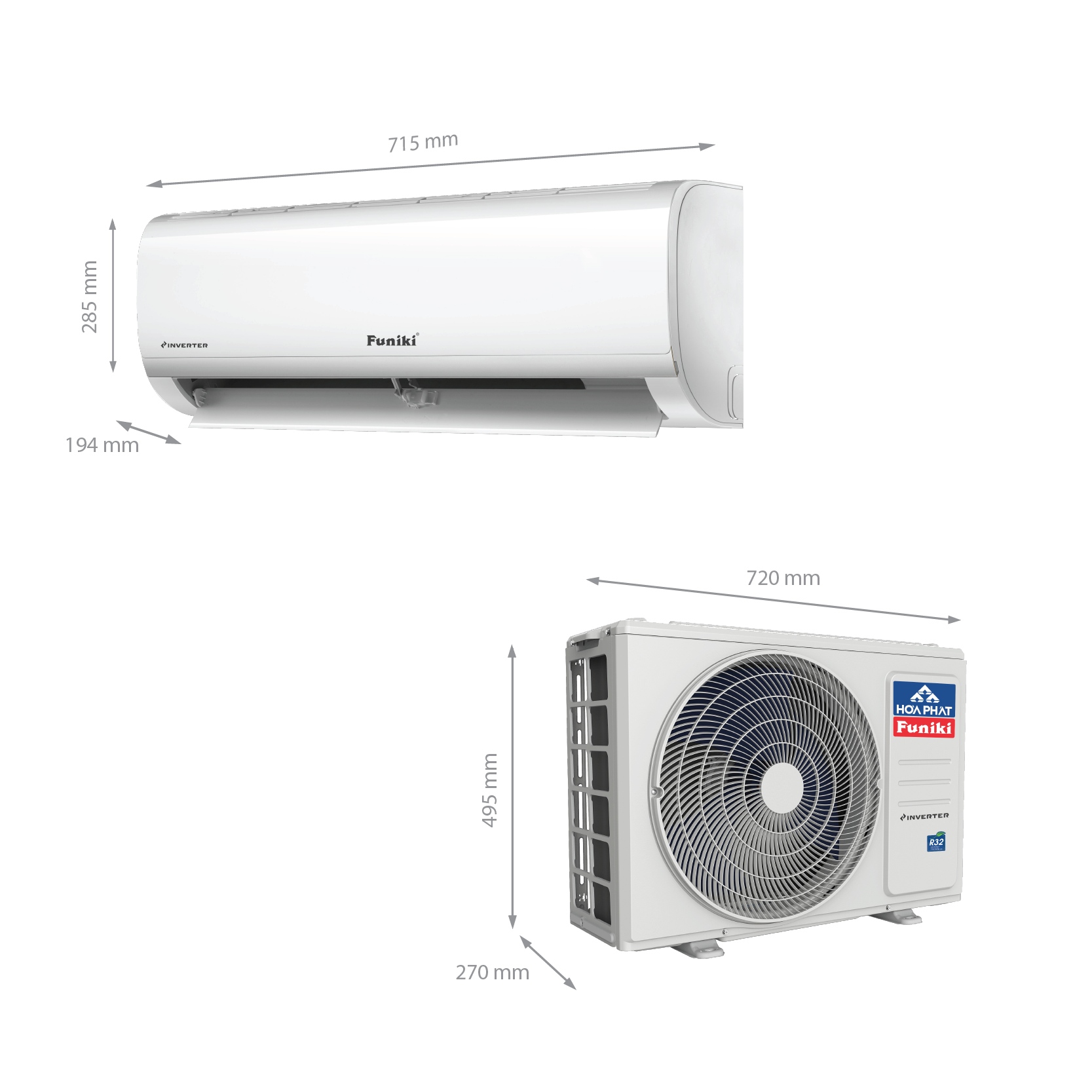 Điều hoà Funiki 1 chiều Inverter HIC 09TMU