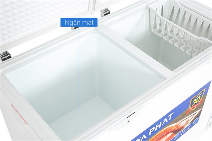 Tủ đông Hòa Phát Inverter HCFI 606S2Đ2 245 lít DÀN ĐỒNG