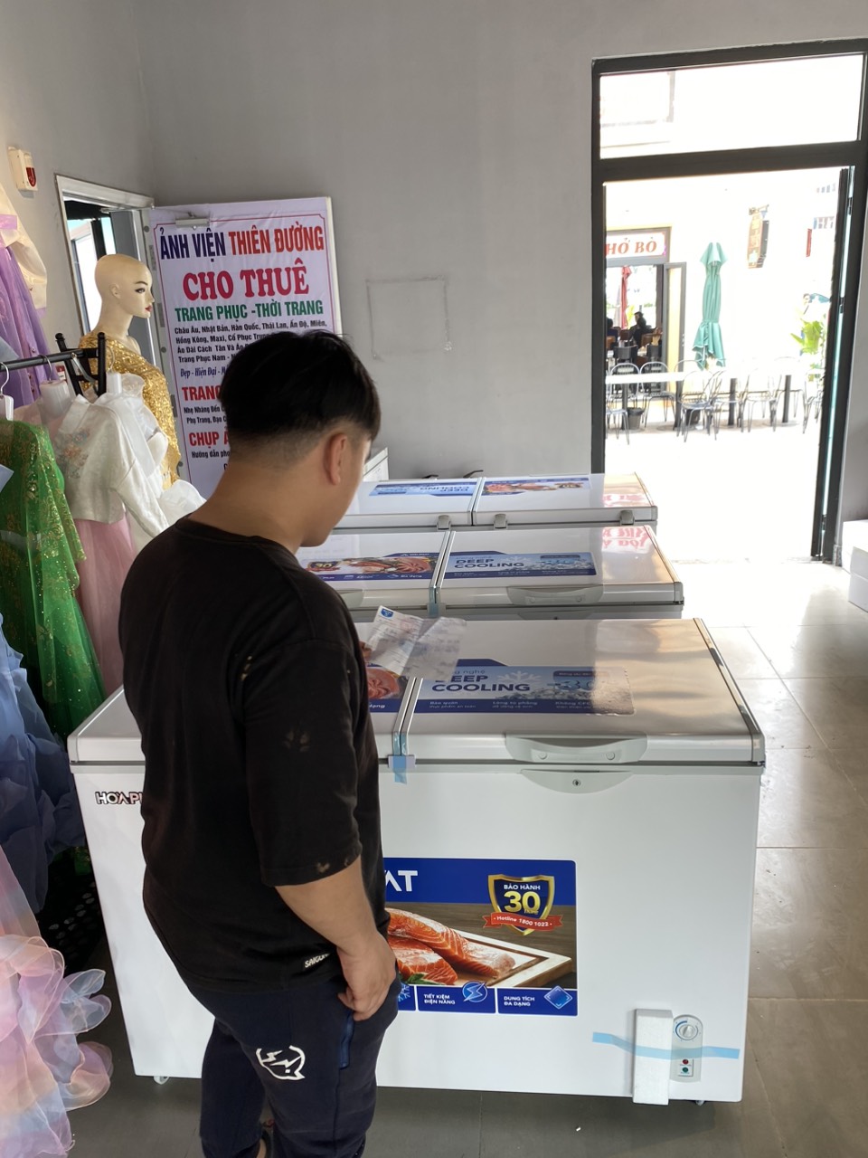 Tủ đông Hòa Phát HPF AN6352 352 lít 1 chế độ đông