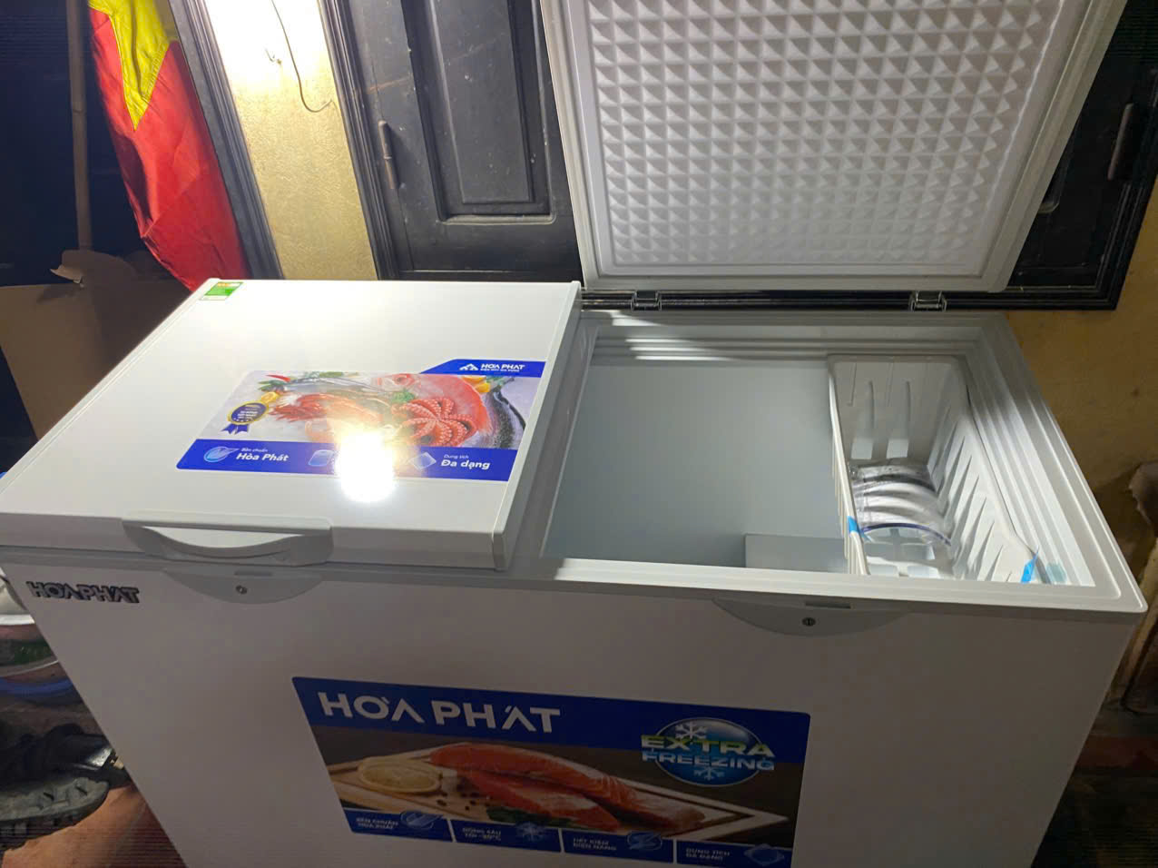 Tủ đông Hòa Phát HPF AD6352 352 lít DÀN ĐỒNG