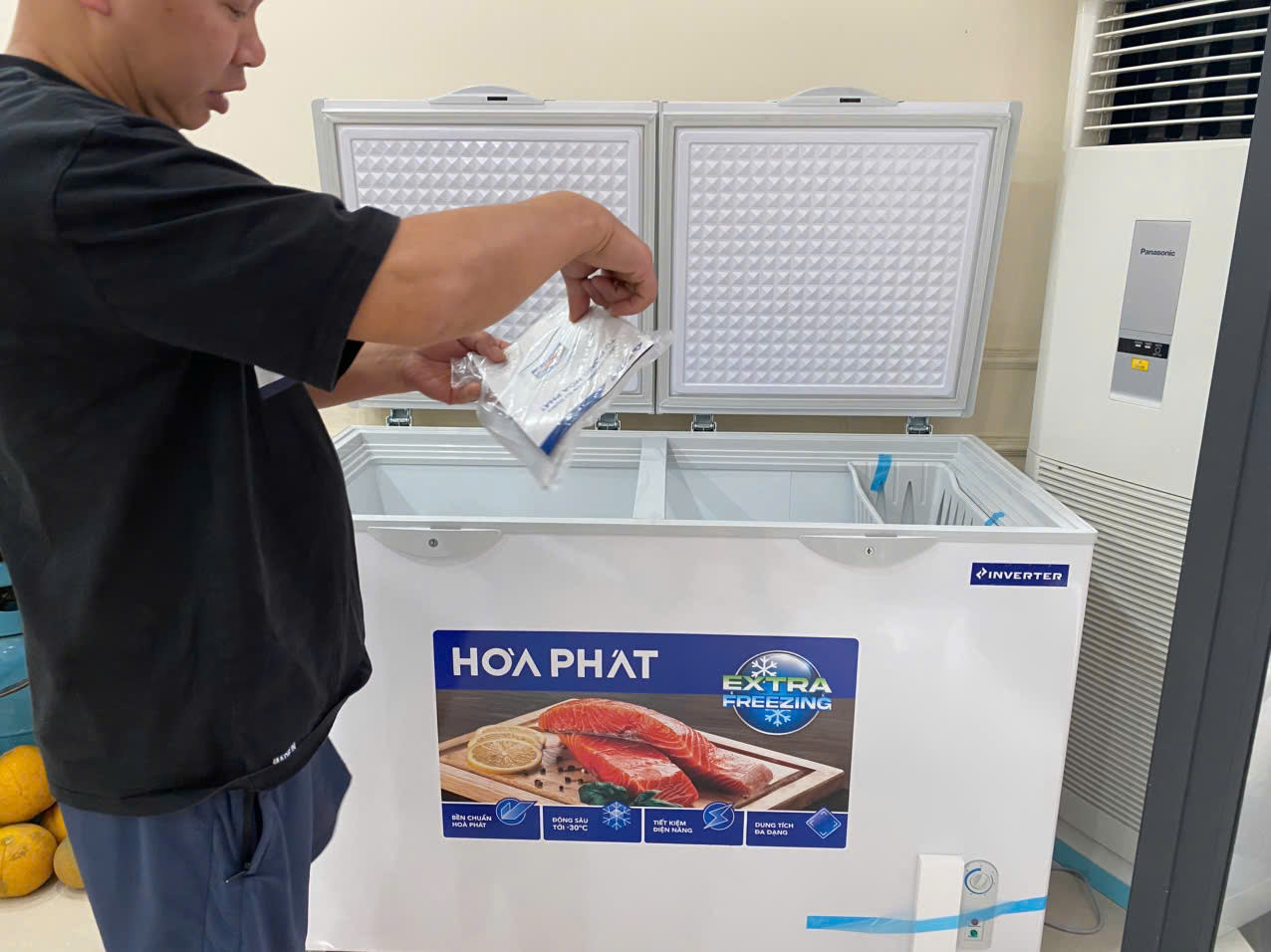 Tủ đông Hòa Phát Inverter HPF AD8352 352 lít DÀN ĐỒNG
