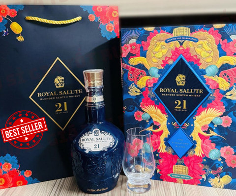 Hộp Quà Tặng Rượu Royal Salute 21 Cao Cấp – Quà Biếu Tết Đẳng Cấp
