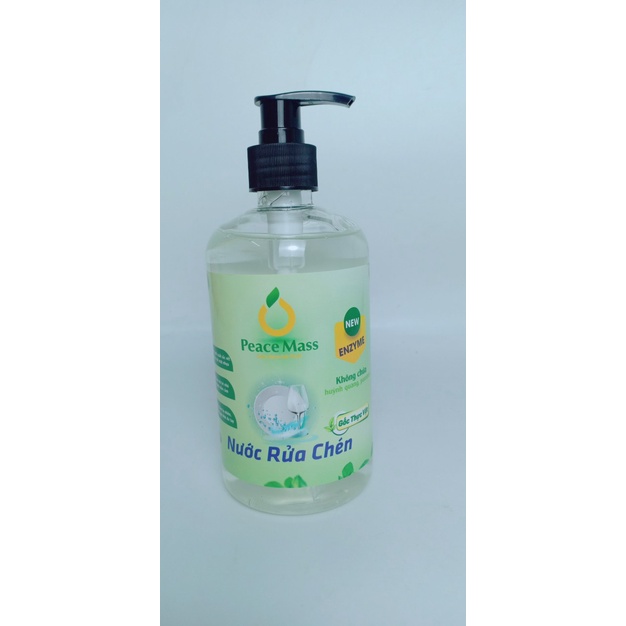 Nước rửa chén Peace Mass gốc thực vật (plant-based) hữu cơ, thân thiện môi trường