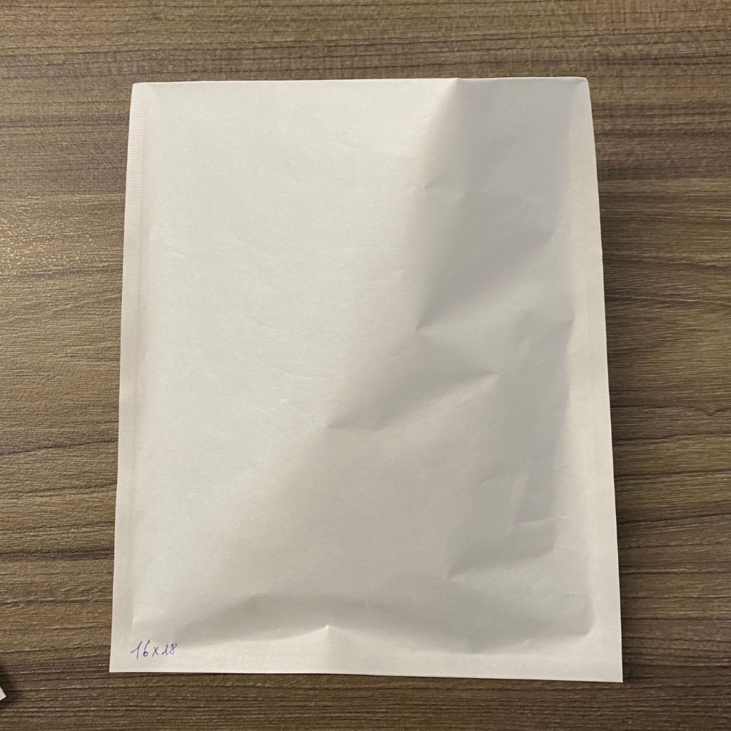 SET 10 túi giấy trắng không thấm dầu đựng bánh, đồ ăn, len handmade nhiều kích thước