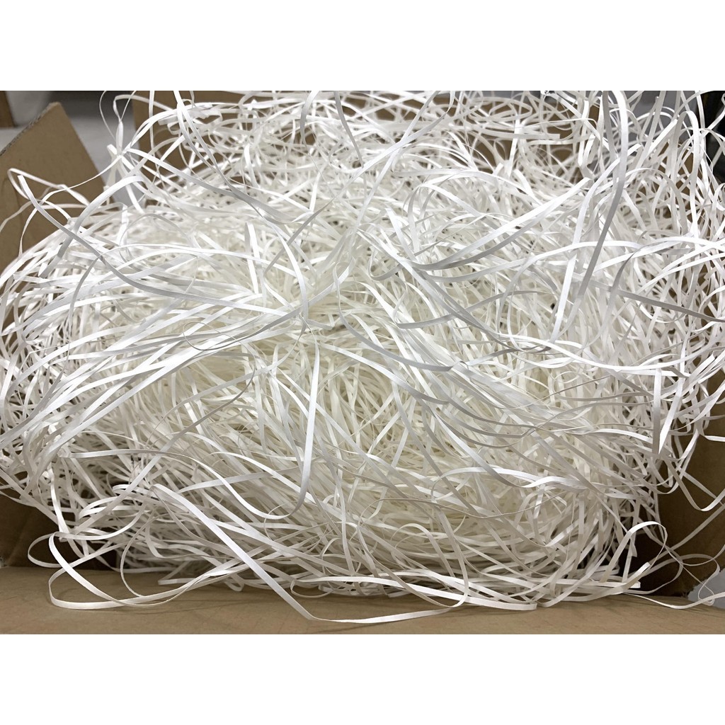 50g Giấy Vụn Lót Quà Màu Trắng | Tiện Lợi Cho Việc Đóng Gói Quà
