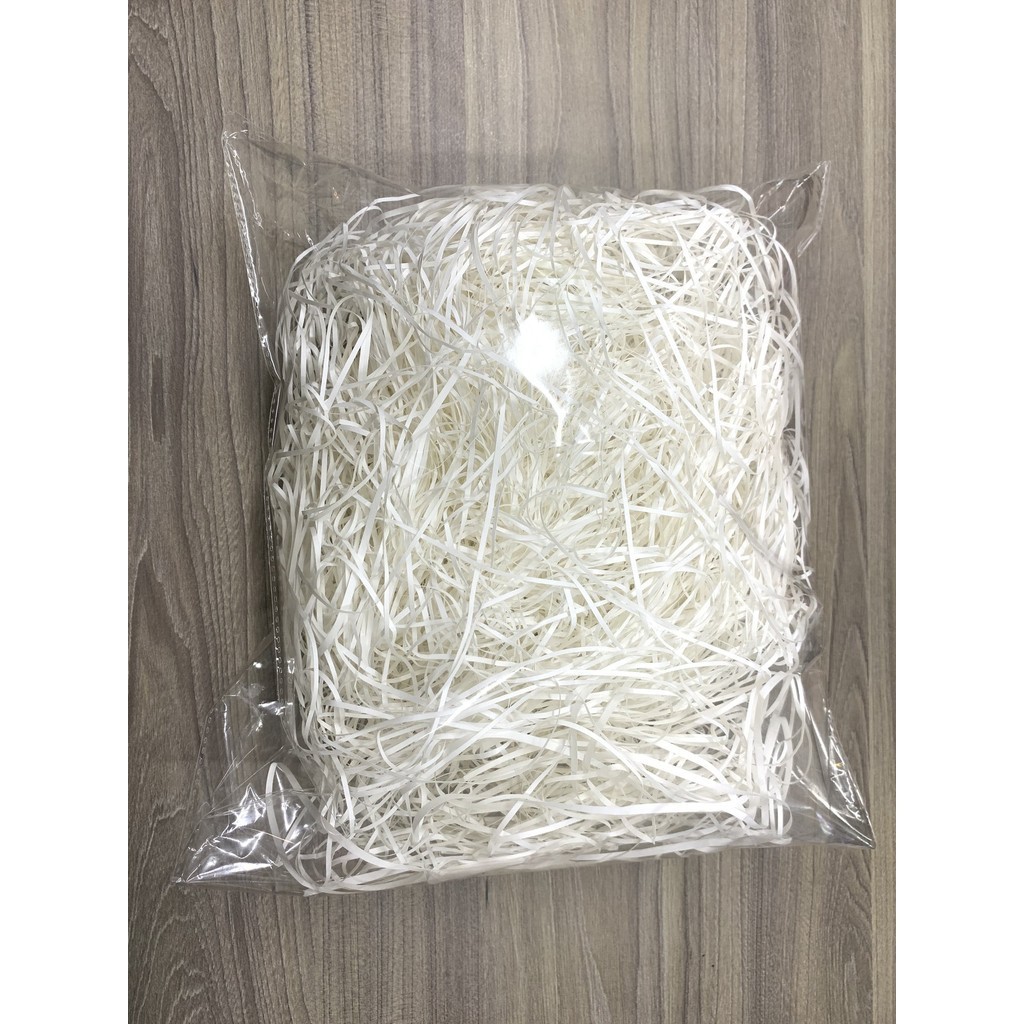 50g Giấy Vụn Lót Quà Màu Trắng | Tiện Lợi Cho Việc Đóng Gói Quà