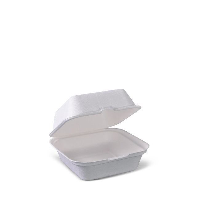 50 hộp bã mía vuông 500ml đựng bánh kem, hamburger, bento cake,....