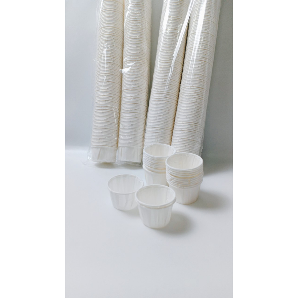 Ly giấy, chén đựng sốt (sauce) 1oz - 30ml, 2oz - 60ml, giấy cao cấp 70gsm (10-50 cái)