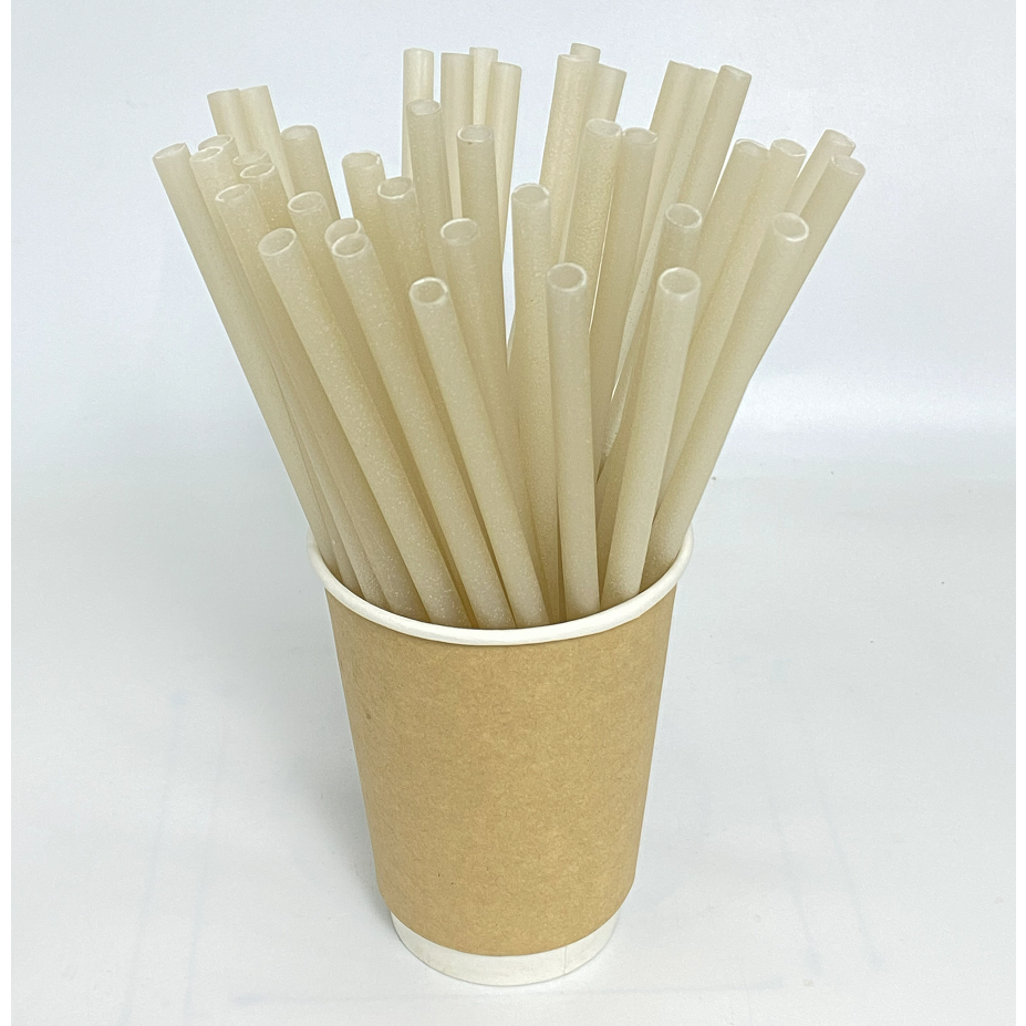 100 Ống hút gạo phi 6 x 200mm nhiều màu sắt dùng cho nhà hàng cà phê