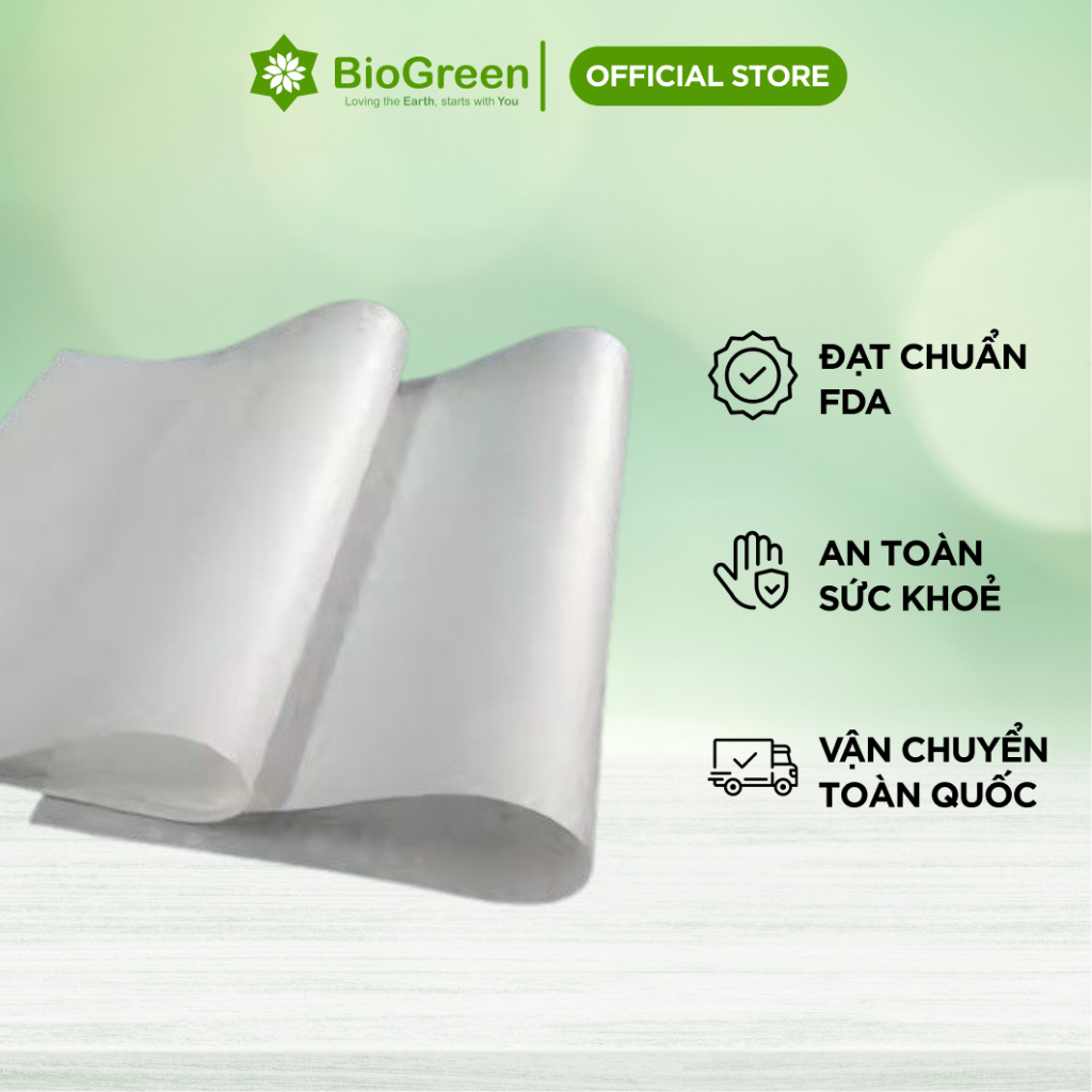1KG Giấy Pelure -Giấy Nến trắng định lượng 30gsm size 20x30,30x30,30x40cm,35x50, gói quà