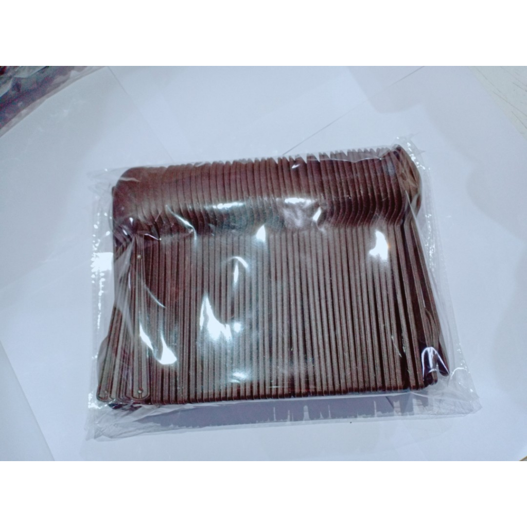 Túi 100 Dao / Muỗng /Nĩa làm từ bã cà phê- Bio coffee tái sử dụng nhiều lần cho tiệc tùng, dã ngoại