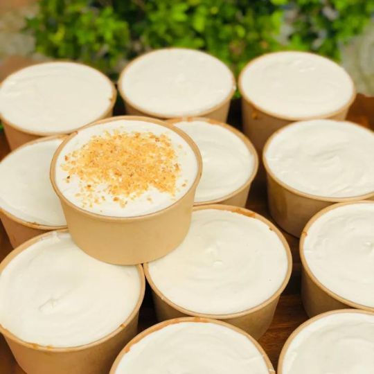 50 TÔ GIẤY KRAFT NÂU(330GSM) 750ml, 1000ml dùng một lần có nắp đựng thức ăn, salad, tô take away