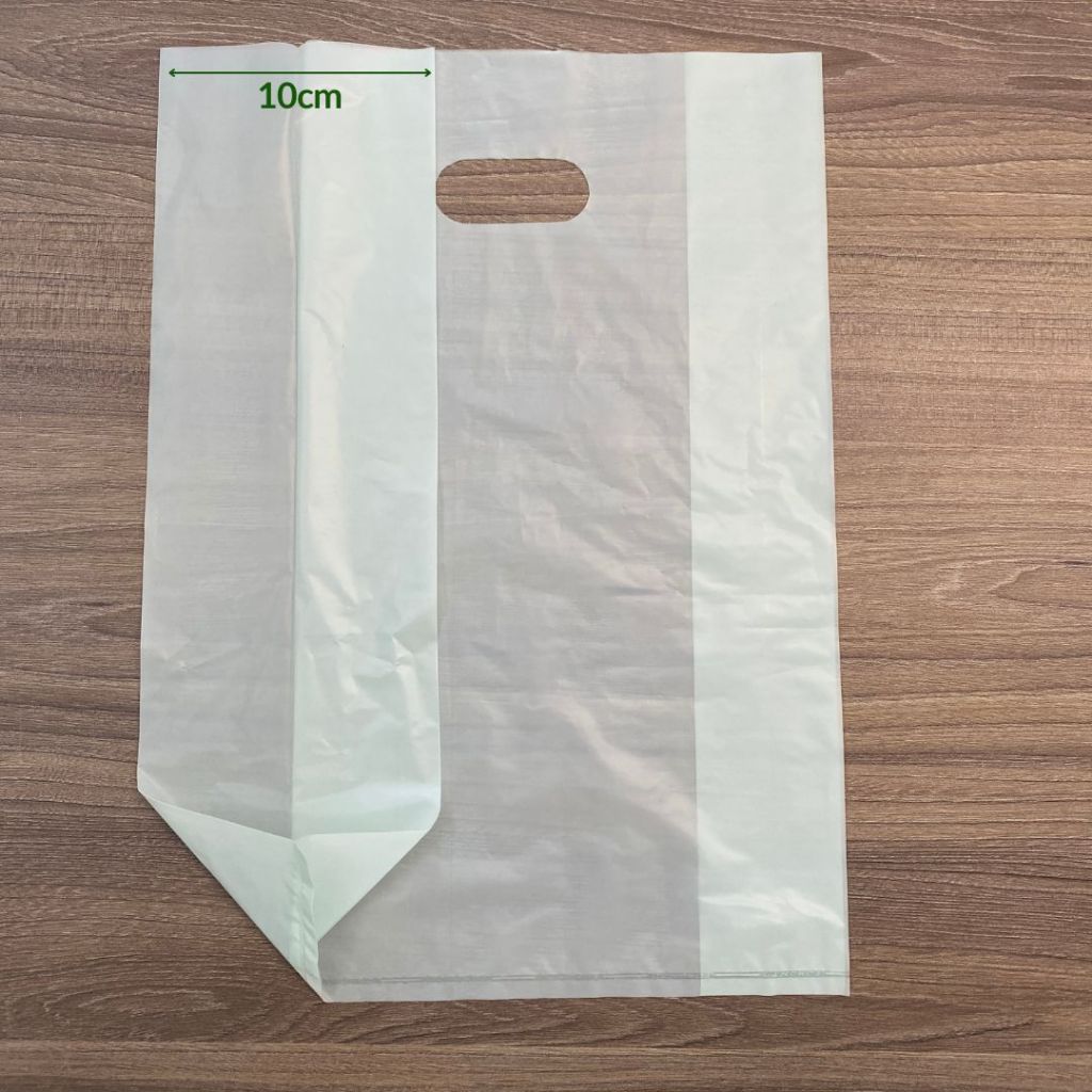 1 kí túi hột xoài Biobased thân thiện với môi trường 80% nhựa nguyên sinh và 20% tinh bột