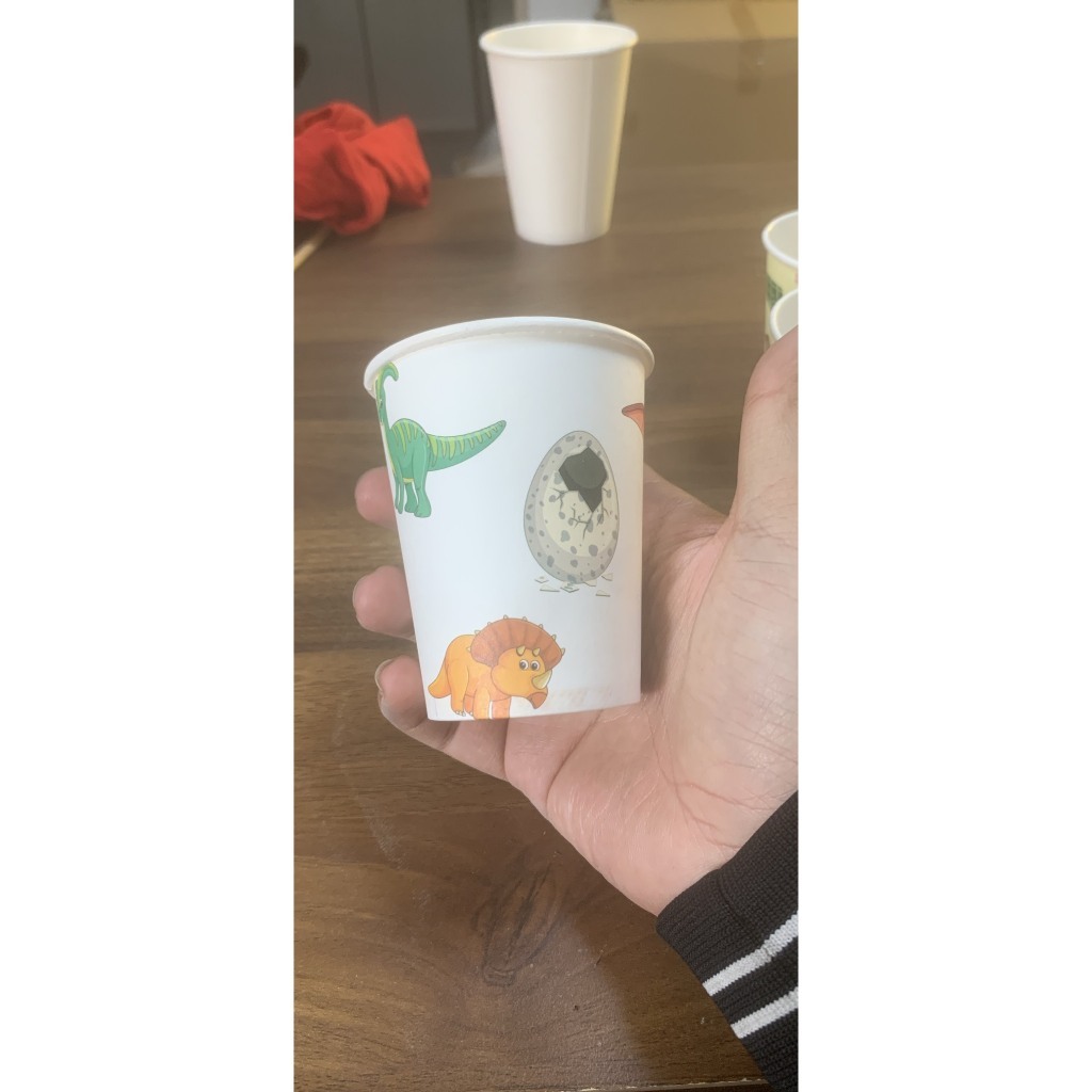 Thùng 300 Ly/cốc giấy 230gsm cao cấp 195ml - 6.5oz màu trắng,nâu kraft, ly giấy văn phòng chịu nhiệt