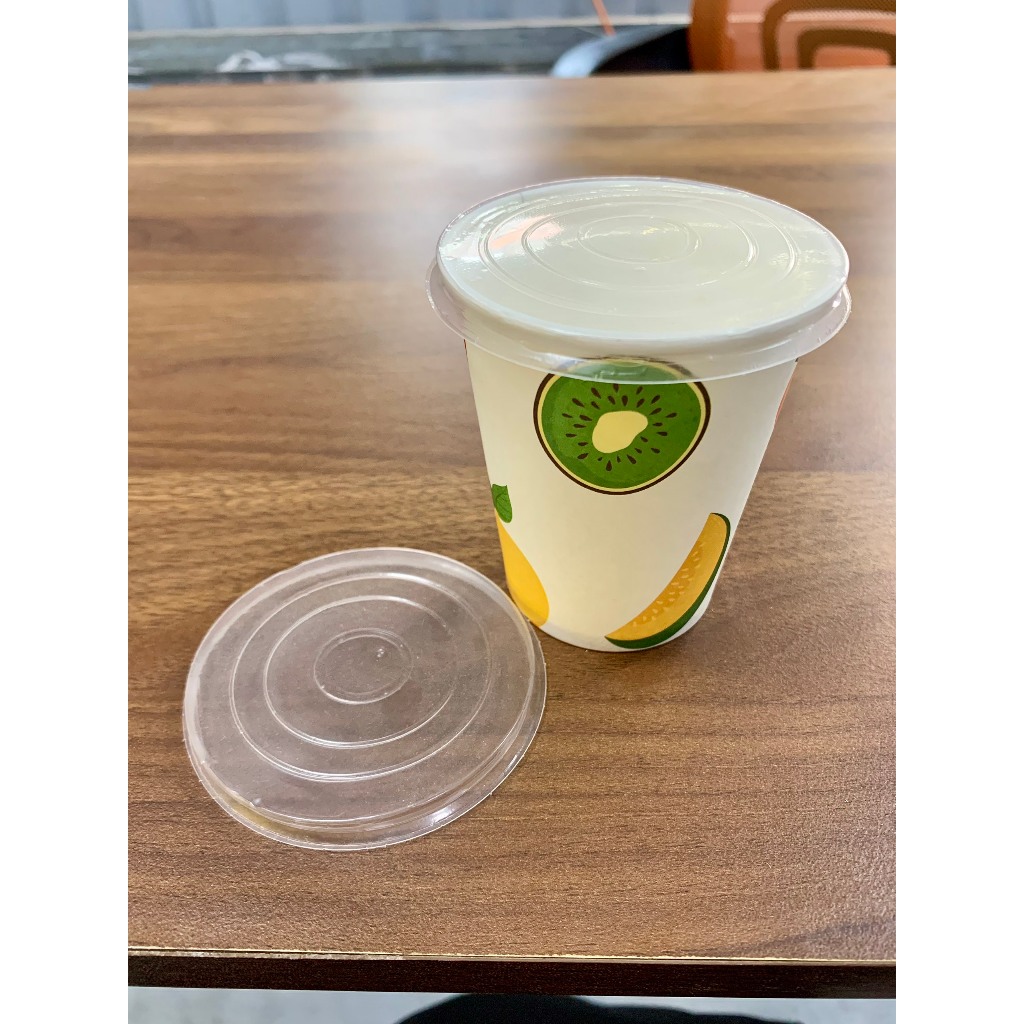 Giá sỉ thùng 1000 Ly/cốc giấy 230gsm cao cấp 195ml - 6.5oz màu trắng, kraft,ly văn phòng chịu nhiệt