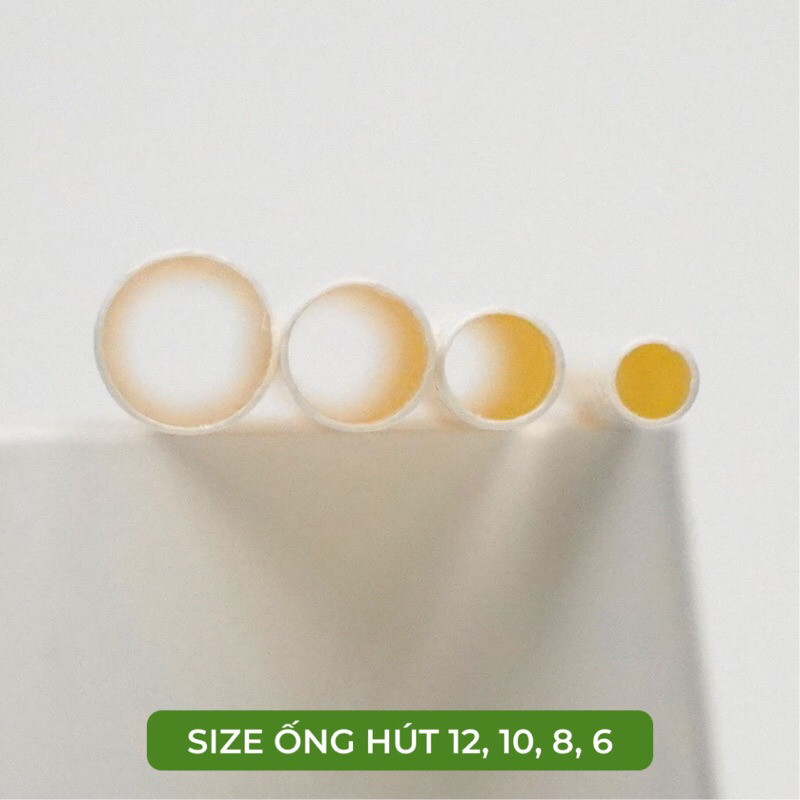 Thùng 1000 ống hút giấy phi 7x197mm,3 lớp bọc màng,không bọc màng, trắng,nâu kraft,Giáng Sinh Noel