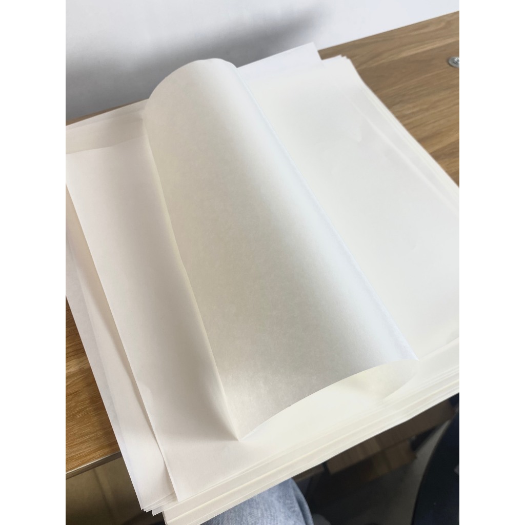 Set 100 tờ giấy 60gsm coat chống thấm nhiều kích thước 30*28, 31*40 dùng để gói thức ăn qua đêm