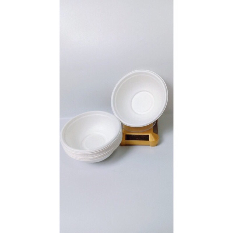 Thùng 1000 chén/ tô bã mía 350ml phân hủy tự nhiên, chất liệu bã mía tự nhiên