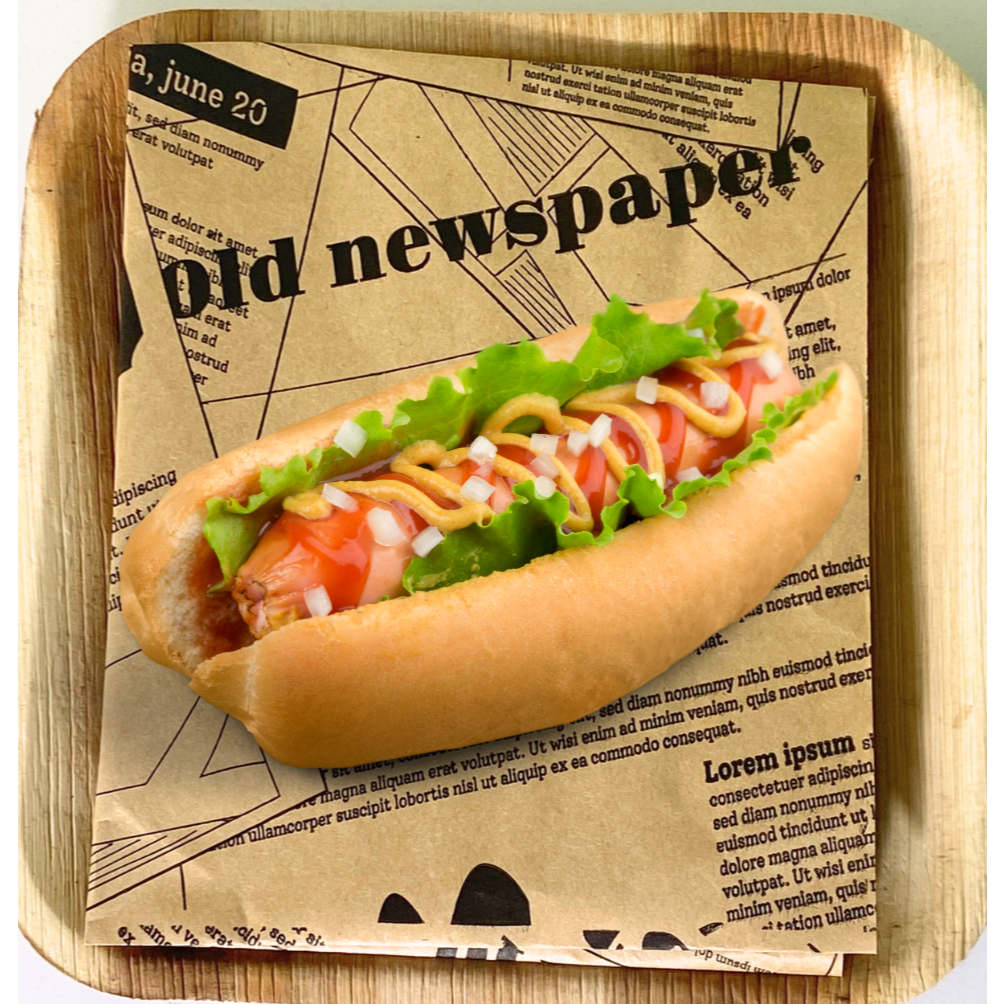 SET 100 tờ giấy gói bánh mỳ, hamburger, lót bánh size 30x30cm hàng cao cấp - nhiều mẫu