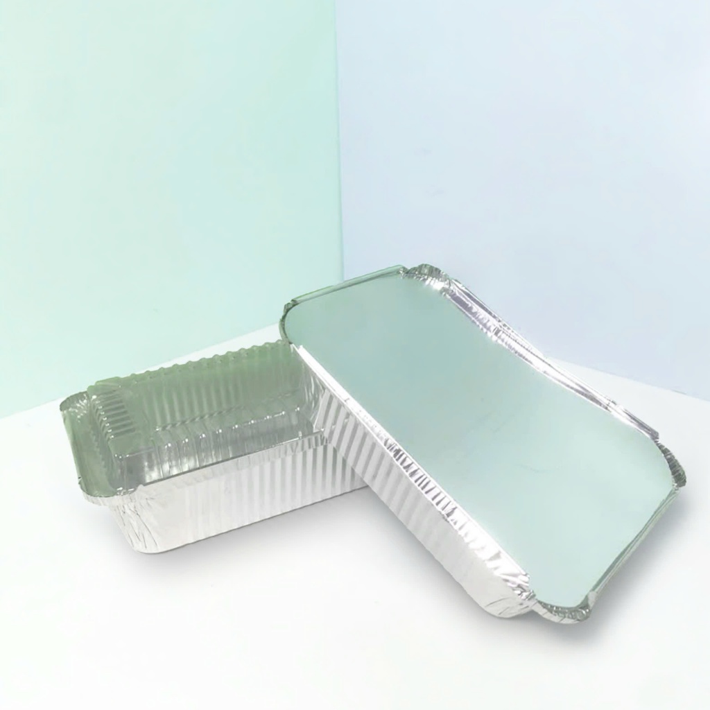 Set 10 Khay Giấy Bạc/Khuôn Đĩa Nhôm 22cm Đựng Thức Ăn, Thực Phẩm Lót Nồi Chiên Không Dầu, Lò Nướng