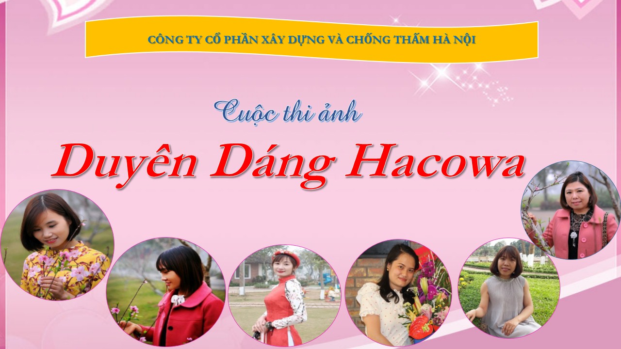 Trao giải cuộc thi ảnh Duyên dáng Hacowa