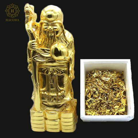 Lá vàng dát tượng 22K (30g)