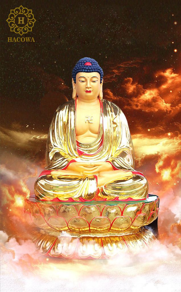 Lá vàng dát tượng 22K (30g)